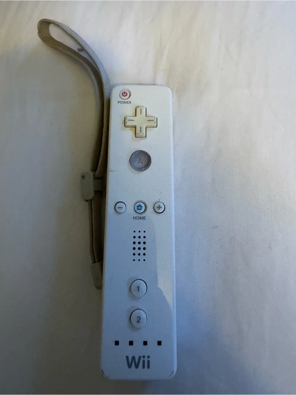 Nintendo Wii Remote Controller White Tested Working